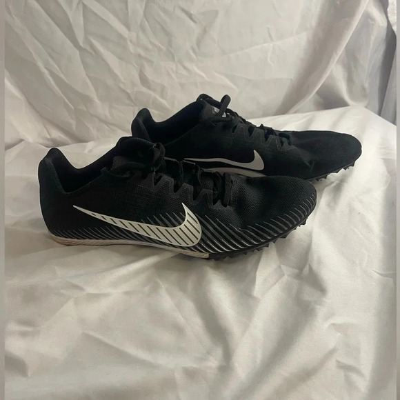 Nike Zoom Rival M Multi-Event Track Field Spikes, Size 8 Black/Gray/ White Run - Picture 3 of 13